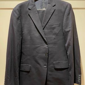 Hickey Freeman Navy Suit